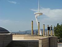 Barcelone, Parc Olympique, Tour Telefonica de Montjuic (2)